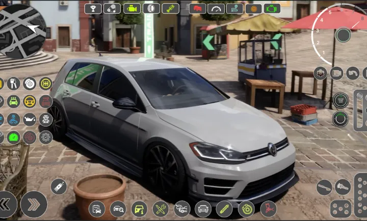 大众高尔夫4汽车模拟器(大众汽车驾驶游戏)v2.0 手机版截图0