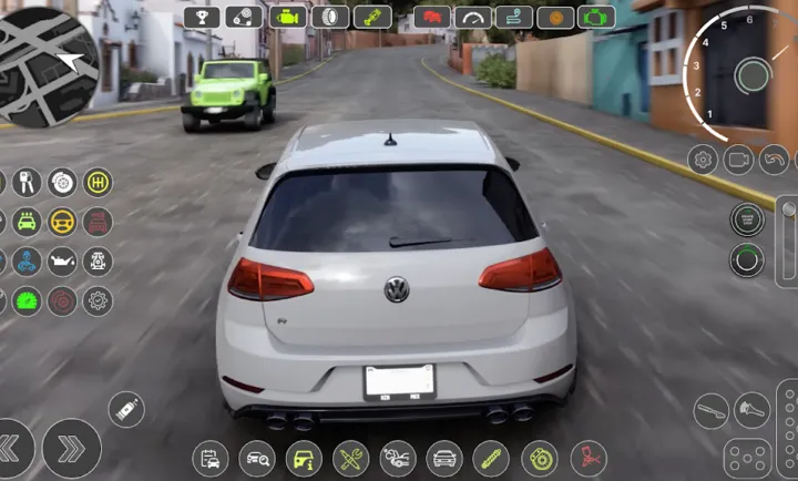 大众高尔夫4汽车模拟器(大众汽车驾驶游戏)v2.0 手机版截图1