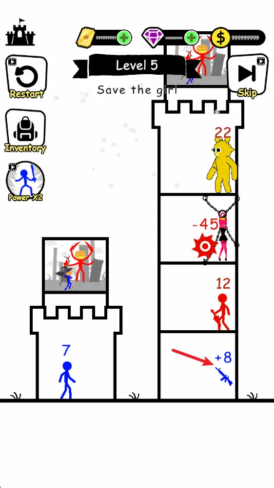 火柴人英雄塔防破解版 火柴人英雄塔防破解版