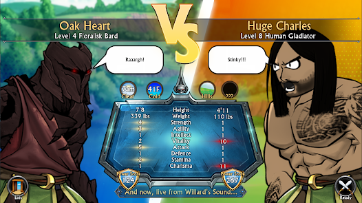 剑与凉鞋剑刃与战靴:不朽(角斗士战斗游戏)v1.4.11 手机版截图2