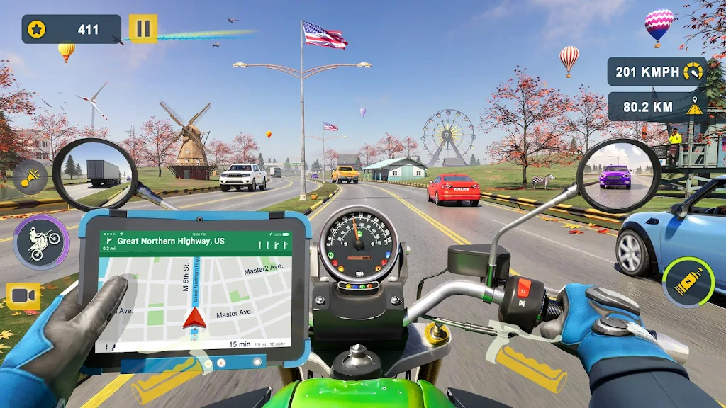 ����Ħ�г�Ѳ������Ħ�г�����(Ħ�г�������Ϸ)v1.99 ��׿���ͼ2