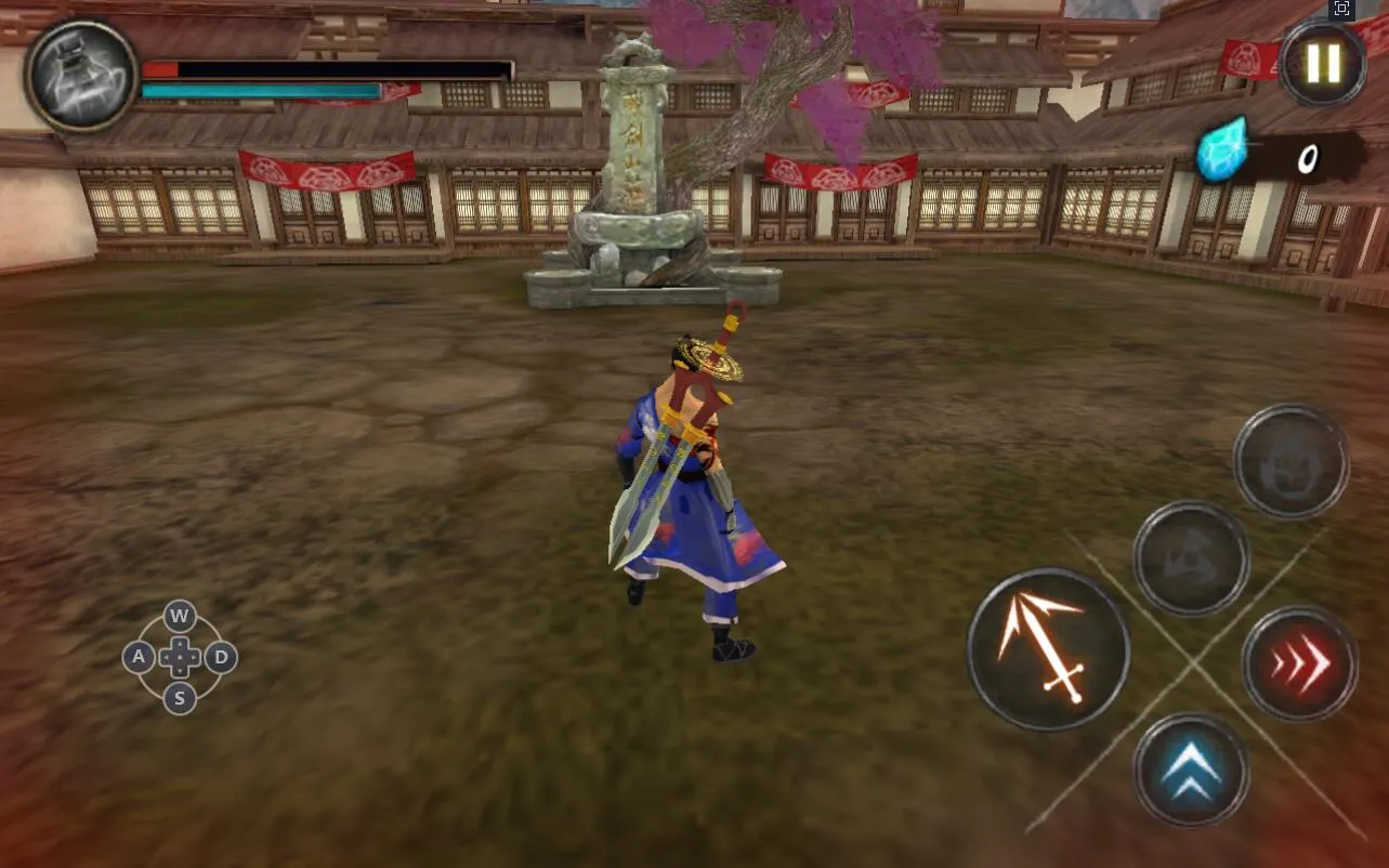 忍者武士隆无限蓝魂无限金币v3.8.3 安卓版截图1