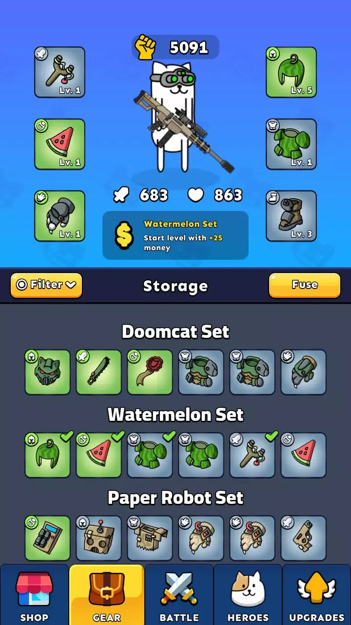 枪神英雄破解版v1.2.4 手机版截图1