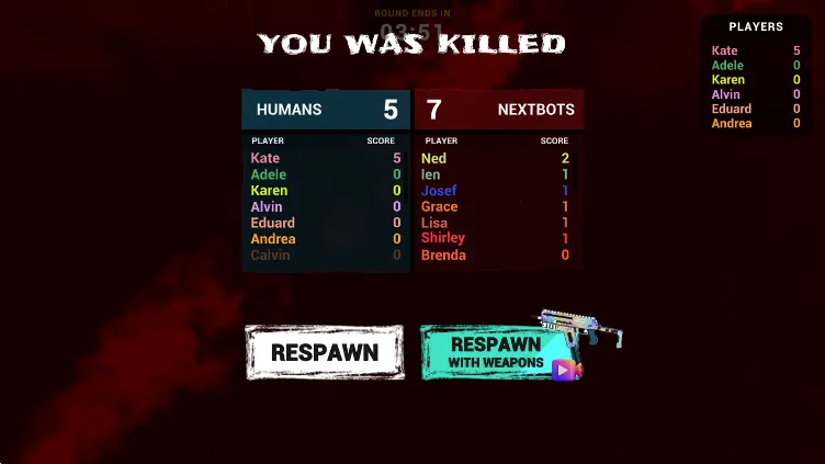 Nextbots密室射手最新手机版v5.7.7 安卓版截图0