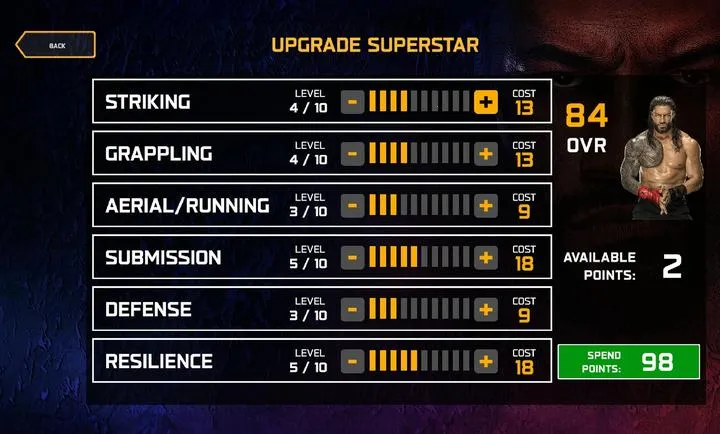 WWE 2K25����������(ˤ��ģ����Ϸ)v0.1363.0 ��׿���ͼ4