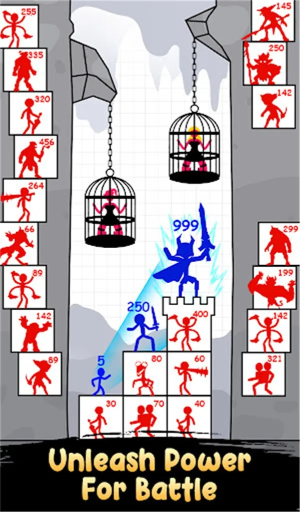 火柴人英雄塔防无限内购破解版下载v1.0.105 安卓版截图4