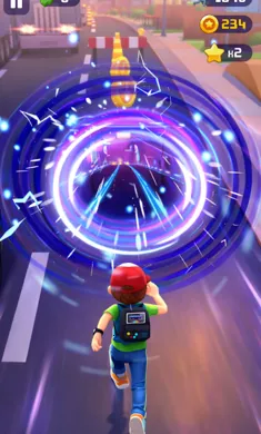 地铁跑酷:传送门2026官方最新版本截图0