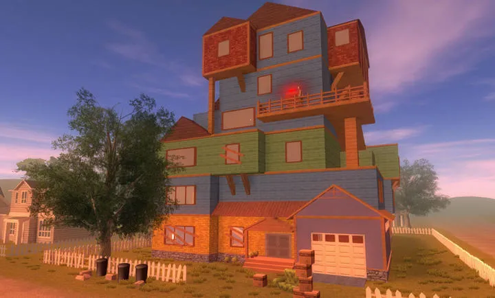 愤怒的邻居联机版最新手机版v0.1 手机版截图4