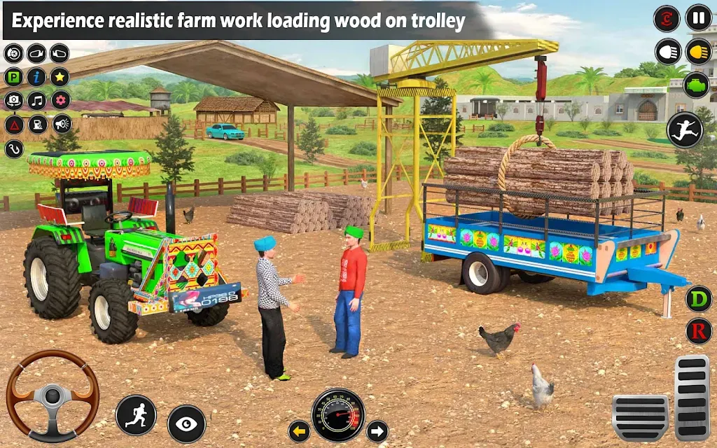 3D农用拖拉机耕作最新手机版v1.0 手机版截图2