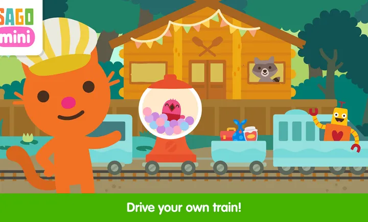 西米迷你火车探险之旅(迷你火车冒险游戏)v1.0 手机版截图2
