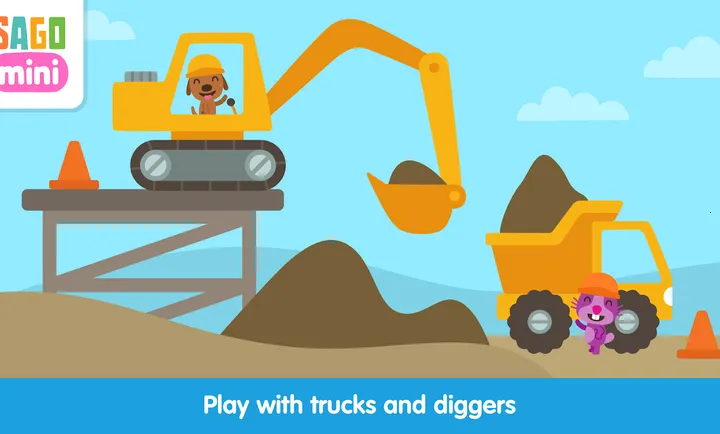 西米迷你卡车(儿童卡车建造游戏)v1.0 安卓版截图4