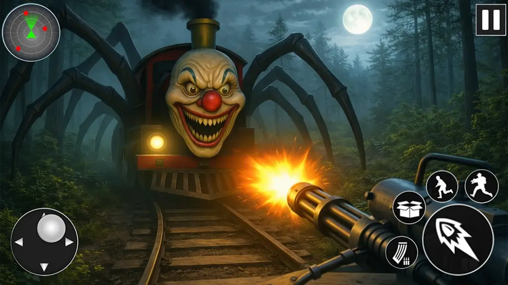蜘蛛怪列车:生存挑战(恐怖生存游戏)v1.3 手机版截图0
