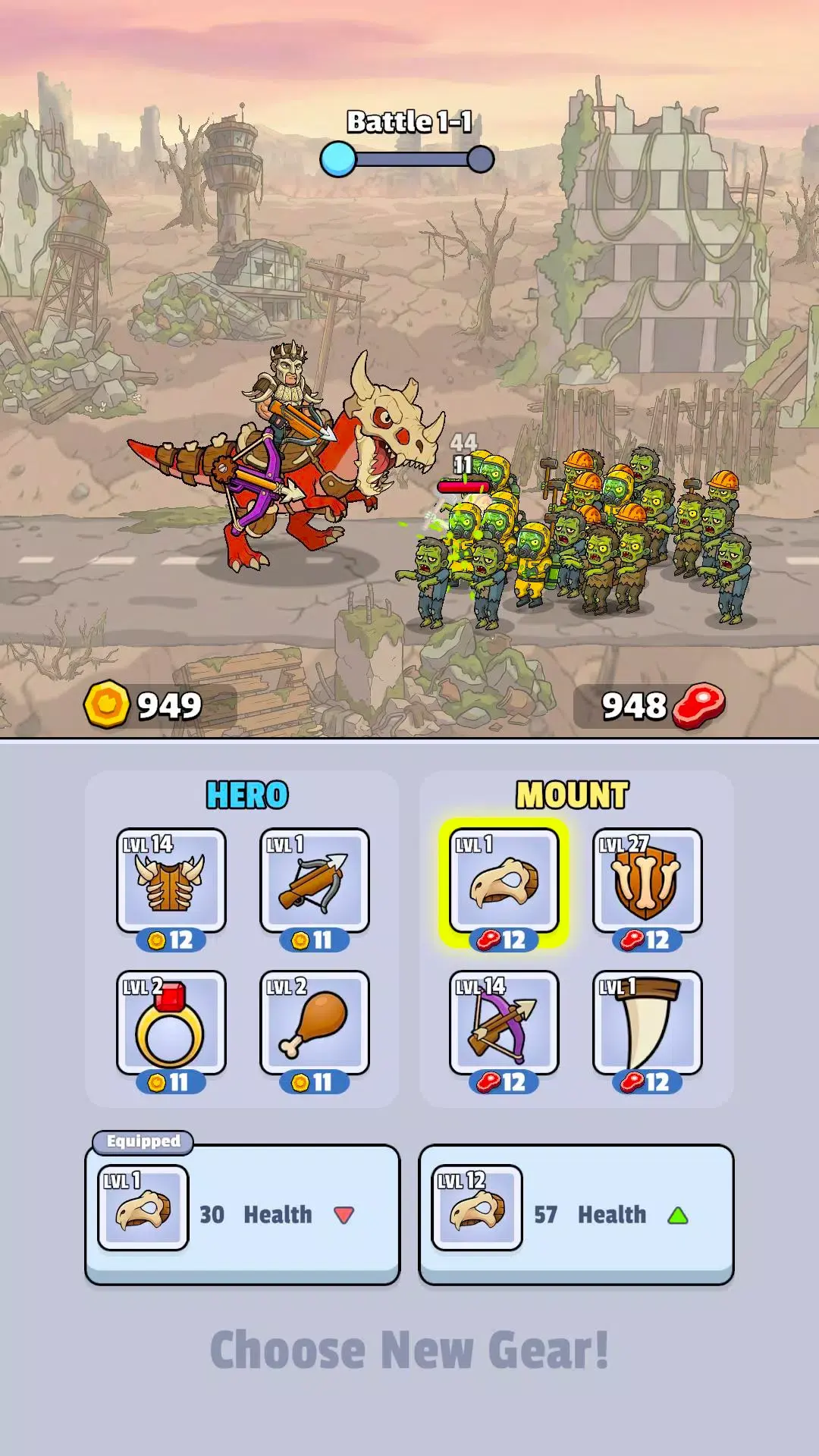 史前坐骑使用增强(末世冒险游戏)v0.3.0 安卓版截图0