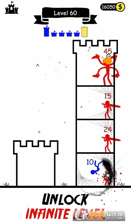 火柴人英雄塔防无限金币无限钻石v1.0.105 手机版截图3