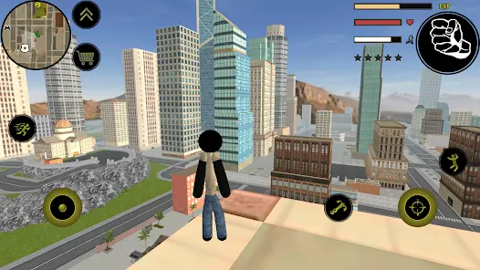 火柴人绳索英雄:起源大量金币(火柴人绳索游戏)v1.0.0 手机版截图1