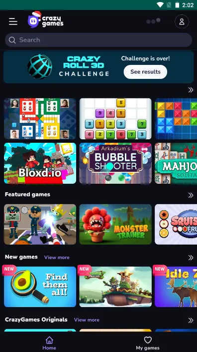 CrazyGames(��Ϸ����ƽ̨)v1.4 ��׿���ͼ2