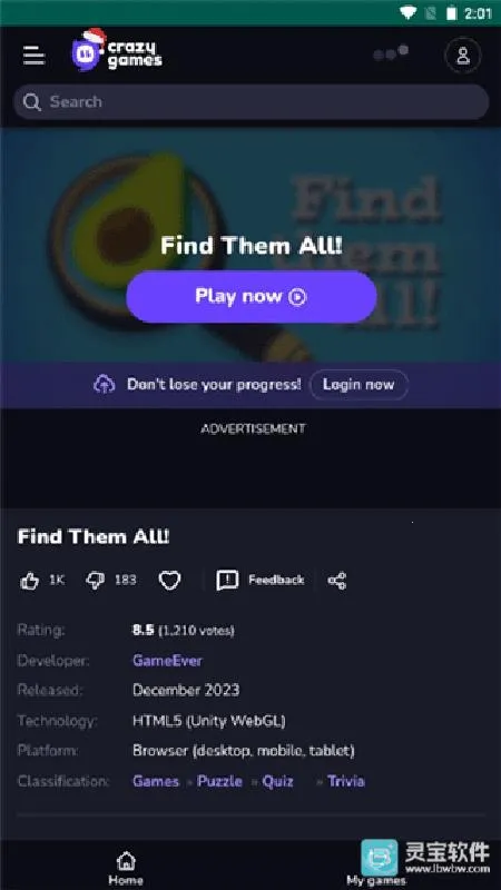 CrazyGames(��Ϸ����ƽ̨)