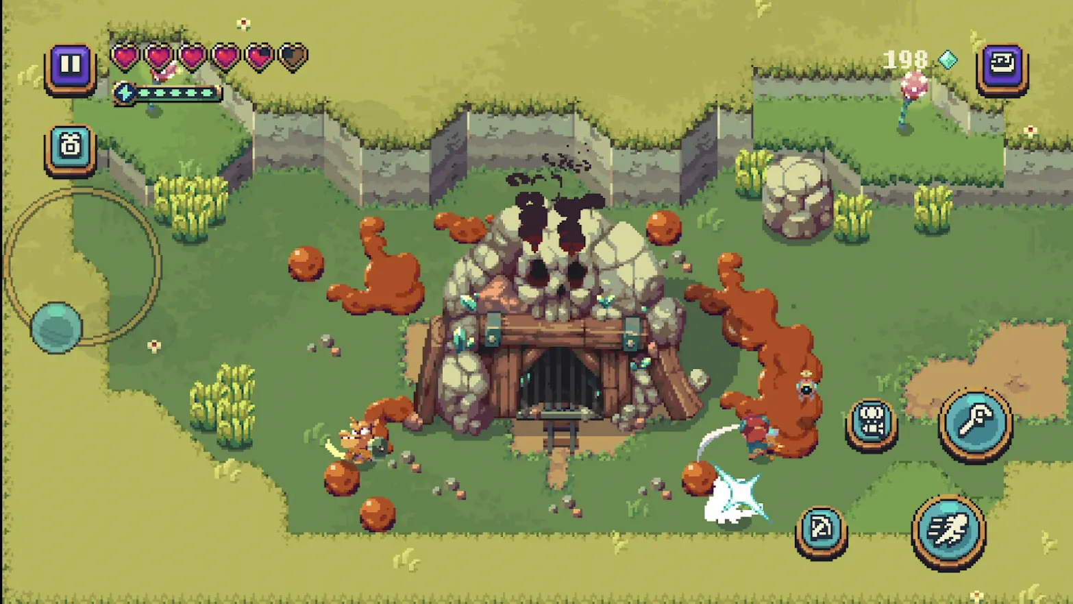 ˸ʯ�������������(ð��roguelite��Ϸ)v1.8.349 ��׿���ͼ0