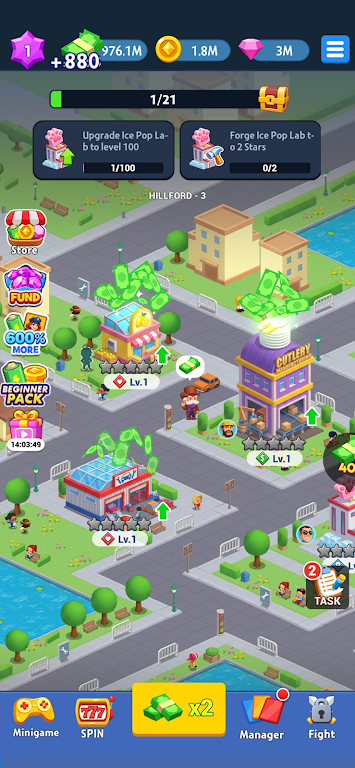 闲置工厂:商业帝国最新手机版v1.0.0 手机版截图0