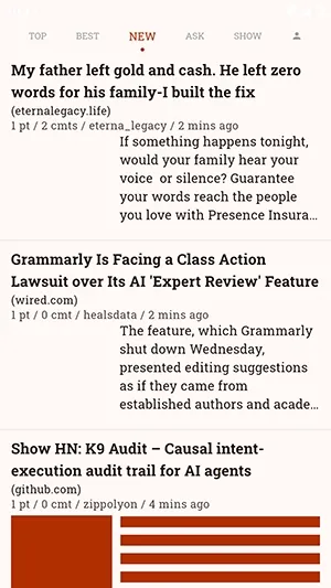 Hacki(技术资讯客户端)v3.0.0 手机版截图3