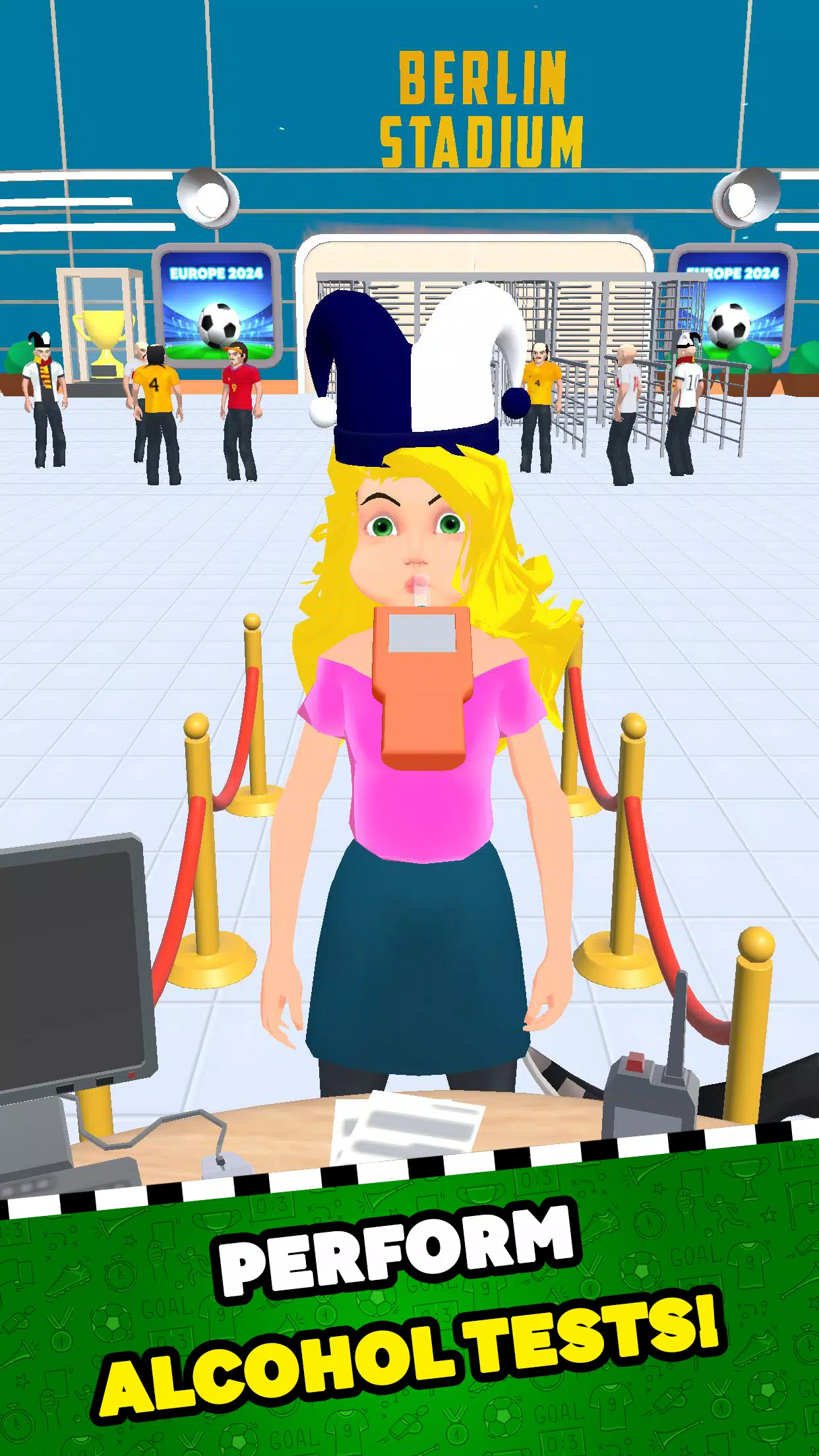 球场安保模拟器(足球安保游戏)v0.0.96 官方正版截图2