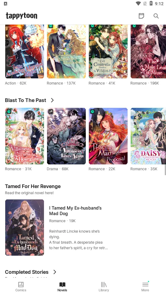 tappytoon中文版翻译软件v3.51.1 免费版截图1