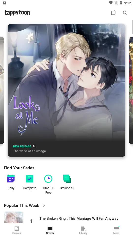 tappytoon中文版翻译软件v3.51.1 免费版截图2