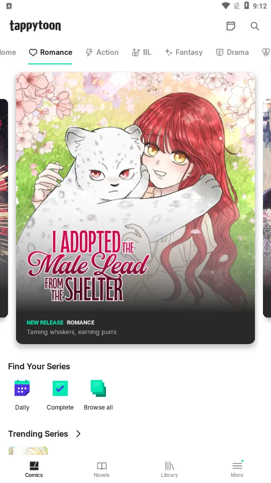 tappytoon中文版翻译软件v3.51.1 免费版截图3