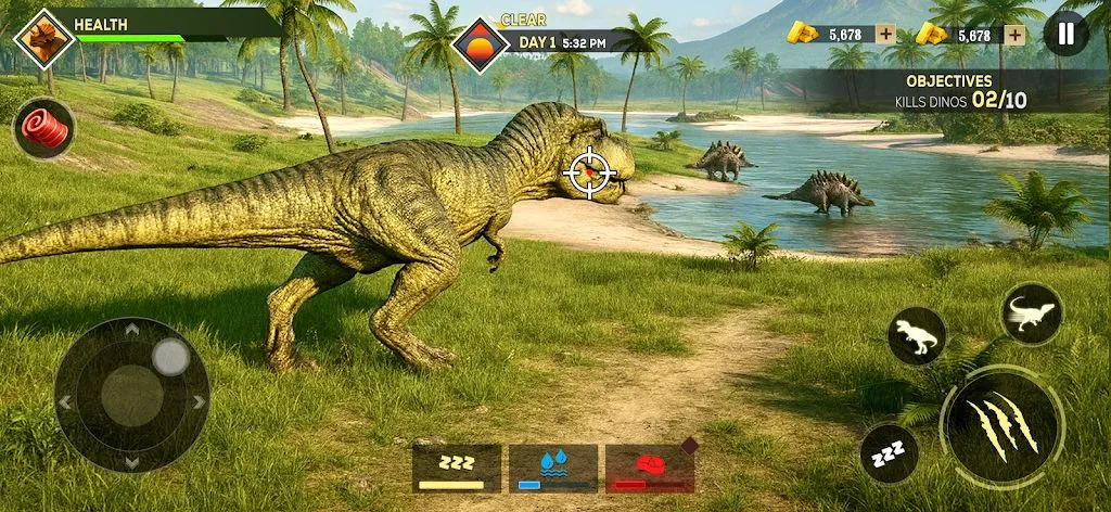 侏罗纪原始动物模拟器(恐龙动物模拟器游戏)v0.0.10 免费版截图0