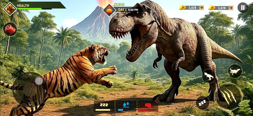 侏罗纪原始动物模拟器(恐龙动物模拟器游戏)v0.0.10 免费版截图2