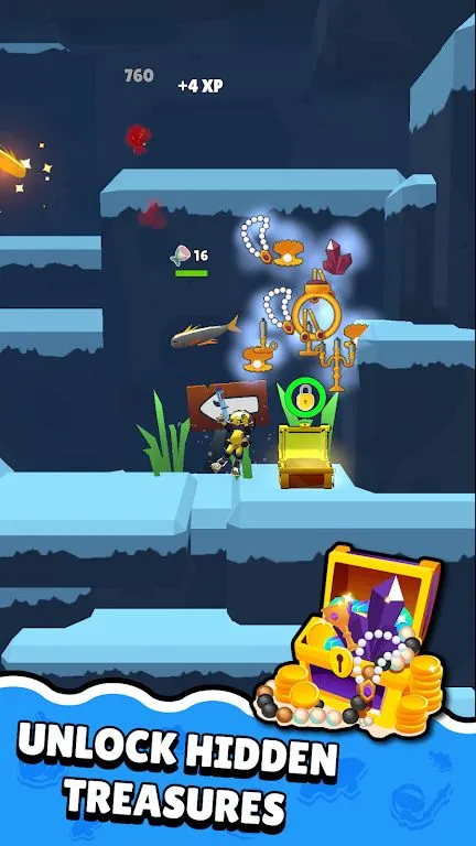 潜水与钓鱼(水下冒险游戏)v0.7 手机版截图3