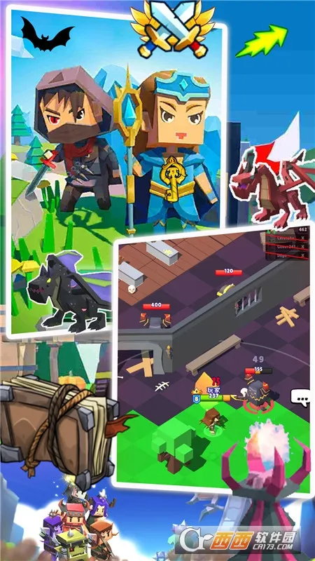 超级家庭联盟小镇(魔法战斗冒险游)v1.0 手机版截图3
