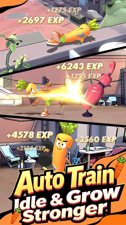 胡萝卜崛起(胡萝卜街头游戏)v1.0 手机版截图3