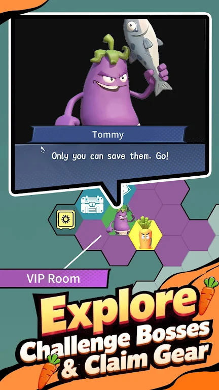 胡萝卜崛起(胡萝卜街头游戏)v1.0 手机版截图0