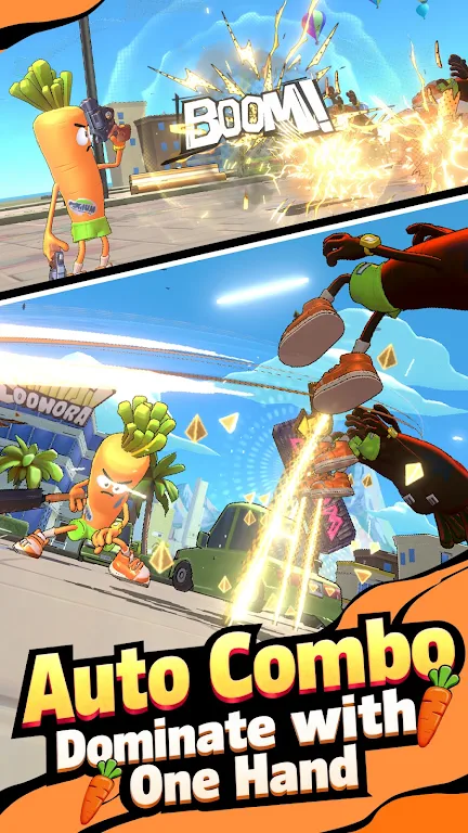 胡萝卜崛起(胡萝卜街头游戏)v1.0 手机版截图1