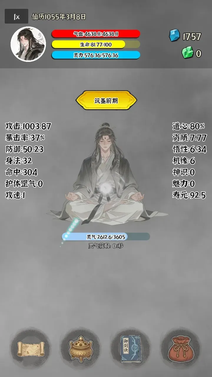 我独自成仙(修仙穿越游戏)v0.0.5e 手机版截图2