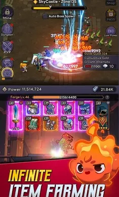 自助骑士辅助菜单(放置角色扮演游戏)v1.0.83 免费版截图0