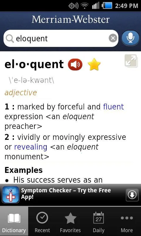 韦氏字典(英语学习词典)v5.3.9 免费版截图2