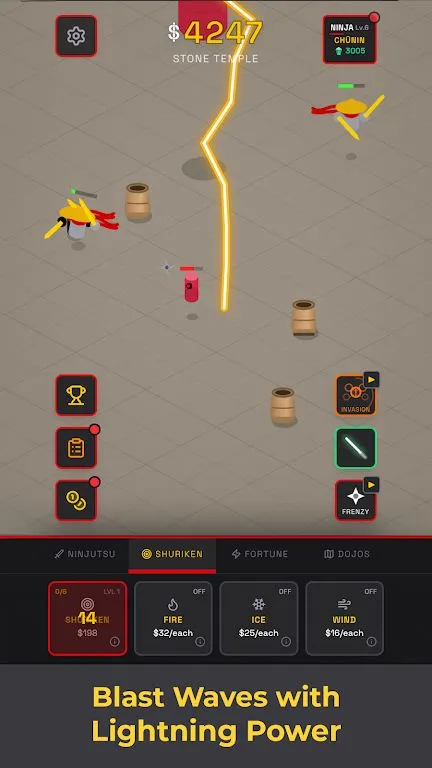 忍者放置竞技场最新安卓版v1.0.0 免费版截图4