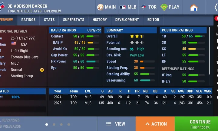 外场棒球27GO2026官方最新版本v27.01.0470054 官方正版截图2