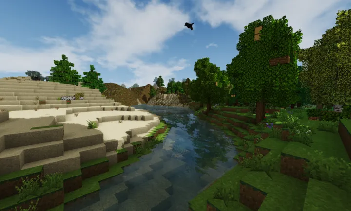 生存战争黎明之光光影特效版(Survivalcraft光影包)vAPI1.8.2.3 免费版截图1