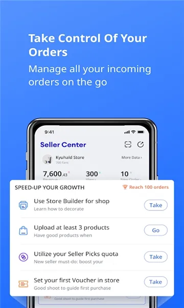 Seller Center(lazada����app)v3.35.4 �ֻ����ͼ1