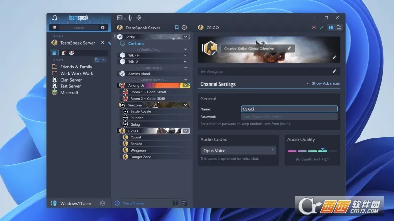 TeamSpeak�����ֻ���v3.0.13.1 �ֻ����ͼ3