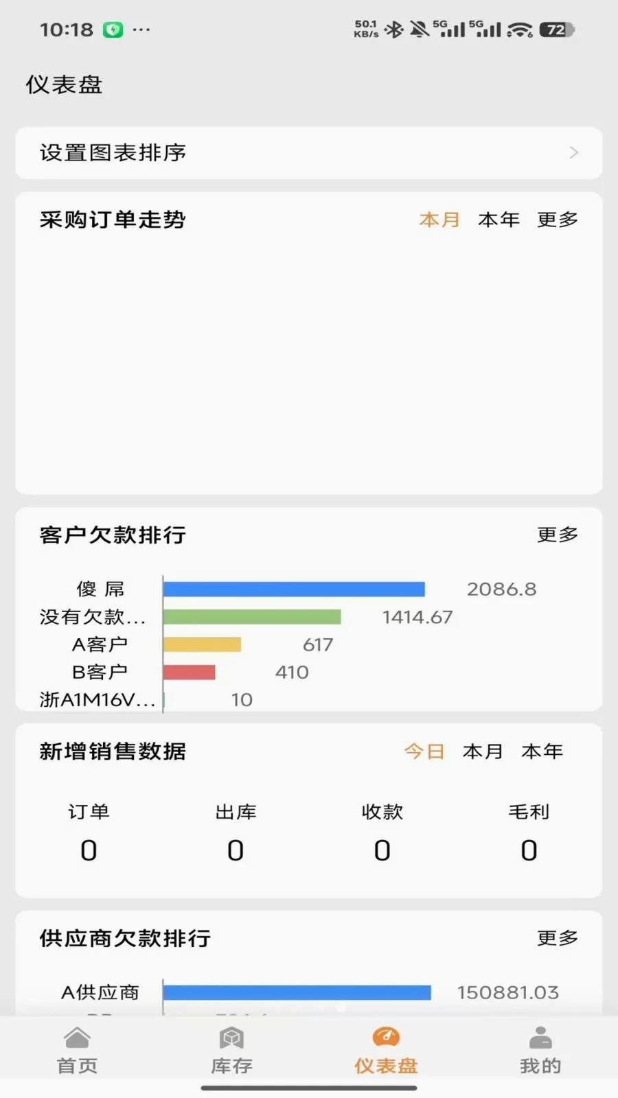 橙子云进销存(商户管理工具)v2026.05.1401 免费版截图3