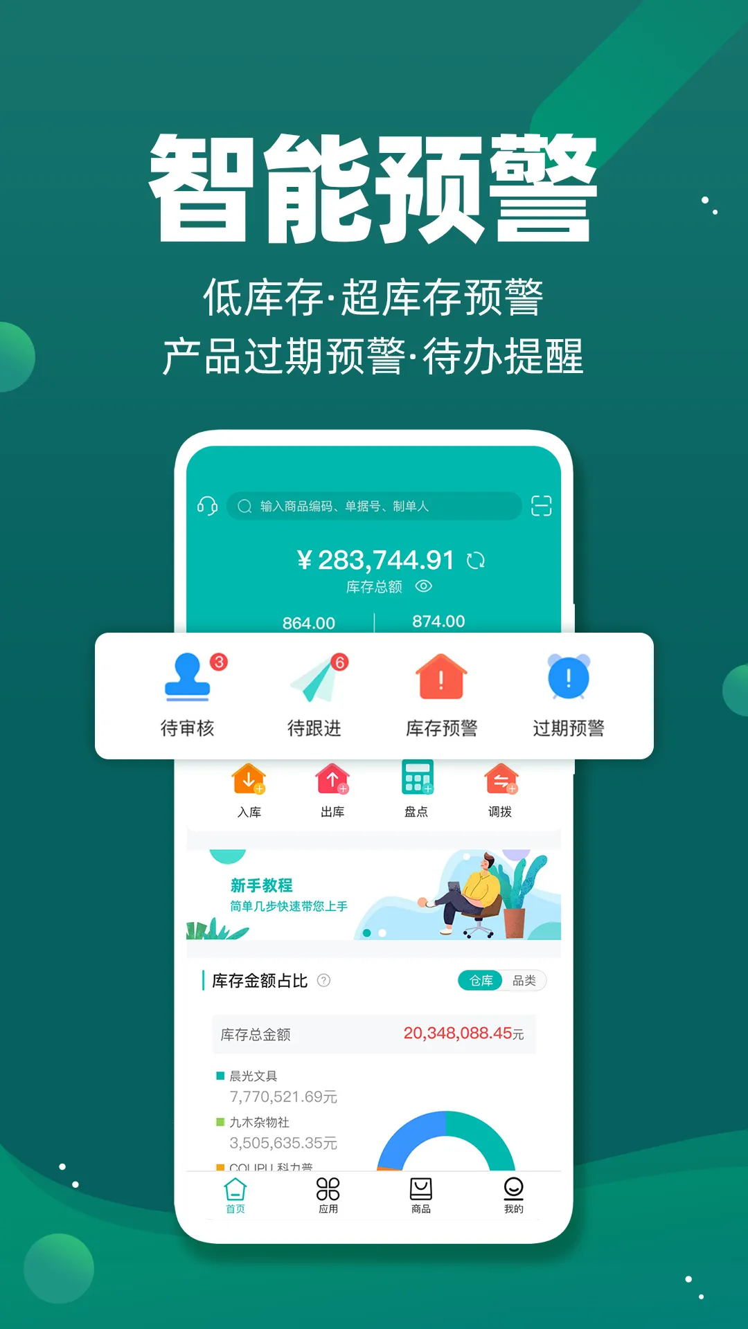 智能云仓库存管理-库存管理专家2026最新版本v5.6.10 安卓版截图2