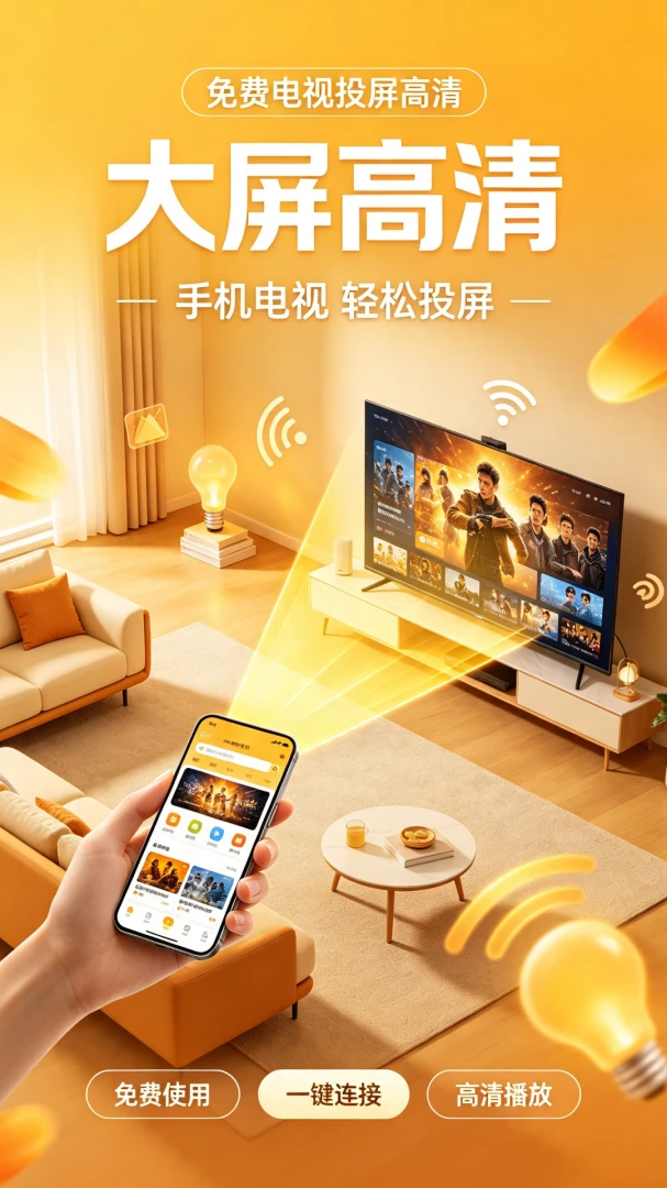 免费电视投屏高清(手机电视投屏)截图1