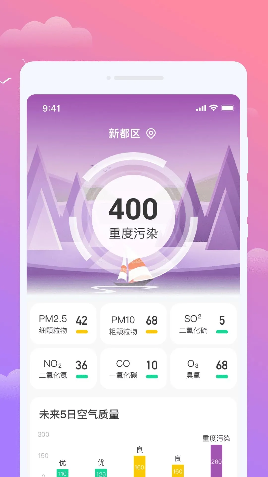 雴览天气(天气预报软件)截图2
