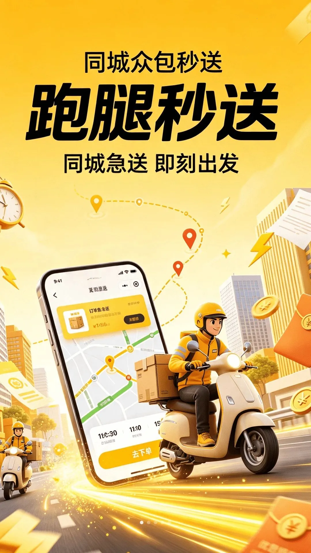 同城众包秒送(同城急送平台)v1.0.0 手机版截图0
