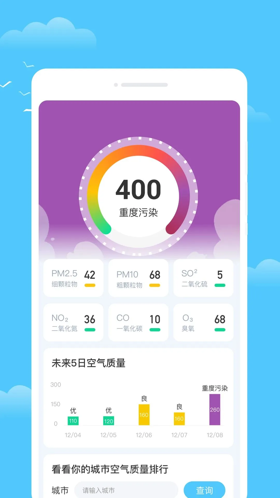 昪濛天气最新手机版v1.0.0 免费版截图3