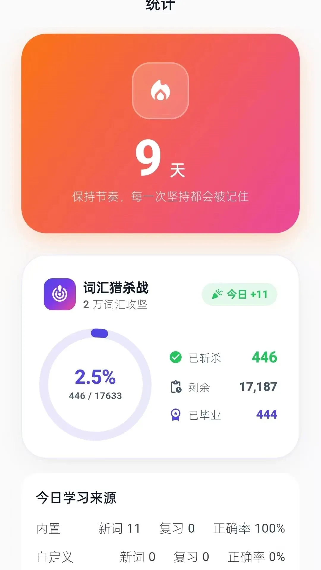 造个句子(英语词汇学习)v1.0.63 手机版截图4